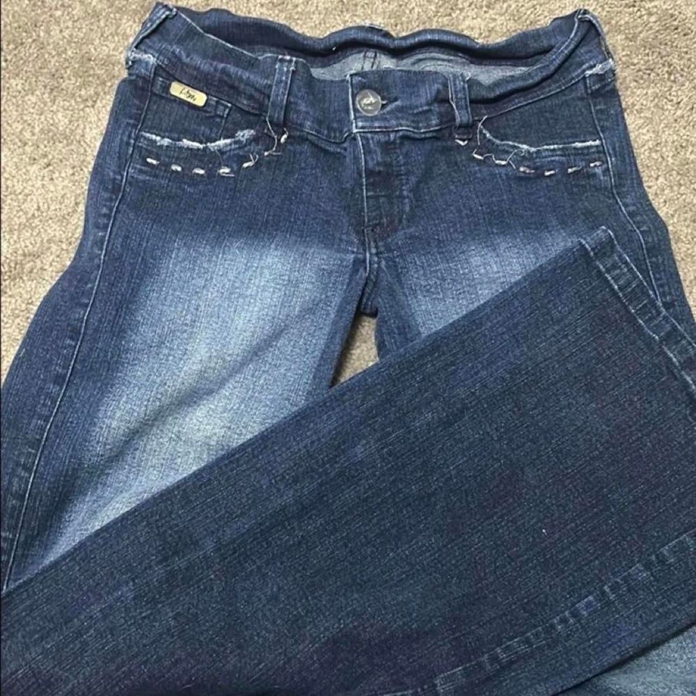 Unbranded Women's Navy and Blue Jeans